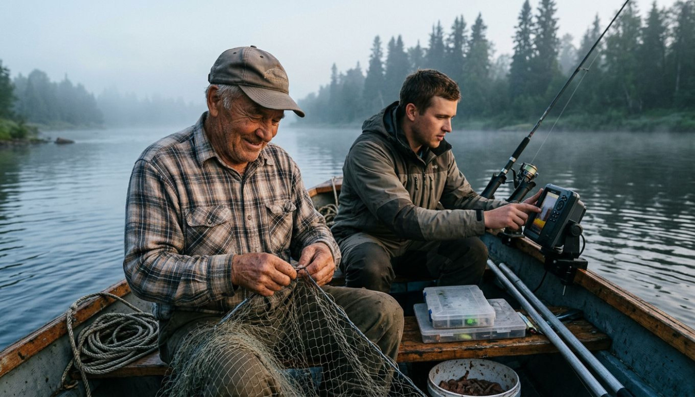 Relatos de pesca: la inesperada alianza entre paciencia y técnica moderna